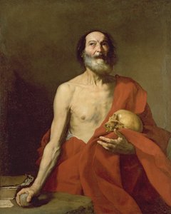 圣杰罗姆，1640年 作者 朱塞佩·德·里贝拉