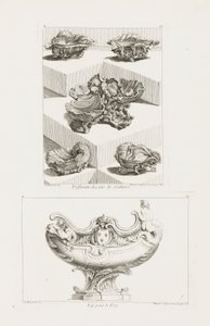 不同的Desseins de Sallieres（各种盐皿设计），pl。 Juste-Aurele工作中的63 作者 JusteAurèleMeissonnier