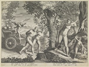 被爱推动的裸体
爱之城
爱的不同方面（系列名称） 作者 Aegidius Sadeler (II) （归属于）