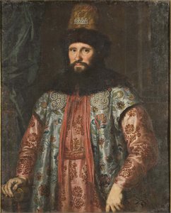 Ivan Chemodanov大使的肖像c。 16571658 作者 Justus Sustermans
