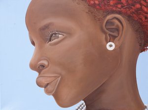 Brown Brown Introspection，2007（油画和丙烯画布）