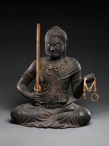 福岛明阳，13世纪初（漆器和金器与水晶）。 作者 凯凯凯凯（Kaikei）