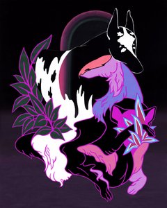 Zephyrus 门，2020 年（棉布上的丙烯酸颜料）