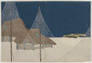 百世之花（桃源草）：渔村 (Ryoson) 作者 神坂积家
