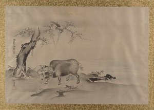 中国绘画的副本专辑，17世纪。