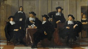 阿姆斯特丹教养院和新劳改所的监管人
1669 年，阿姆斯特丹 Spinhuis（教养院）和 Nieuwe Werkhuis（新劳改所）的监管人