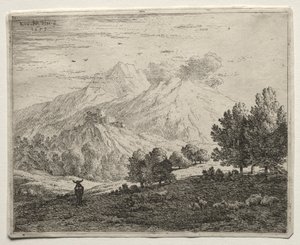四山。 作者 卡雷尔·杜哈丁（Karel Dujardin）