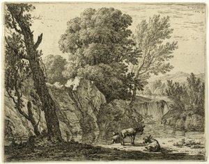 有两头驴的包装工 作者 卡雷尔·杜哈丁（Karel Dujardin）