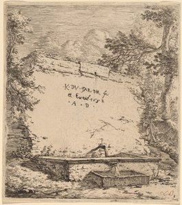 带喷泉的扉页 作者 卡雷尔·杜哈丁（Karel Dujardin）