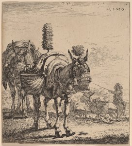 两只骡子 作者 卡雷尔·杜哈丁（Karel Dujardin）