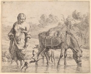 女人过河 作者 卡雷尔·杜哈丁（Karel Dujardin）