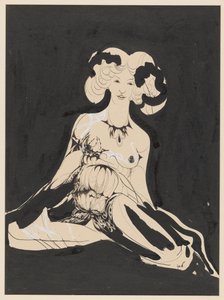 两个坐着的女性裸体 作者 卡雷尔·德·纳雷（Karel deNerée）to Babberich