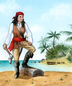 玛丽·雷德（Mary Read），1690-1720年，英国海盗伴侣