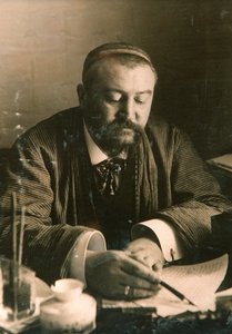 俄国作家亚历山大·库普林（Alexander Kuprin），二十世纪初 作者 卡尔·卡洛维奇·布拉