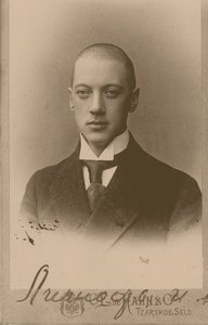 俄罗斯诗人Nikolay Gumilyov 1886-1921，约1917-1920 作者 卡尔·卡洛维奇·布拉
