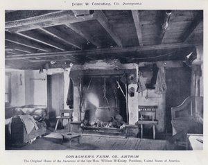 安特里姆郡康纳格农场（黑白照片） 作者 卡尔·卡洛维奇·皮拉茨基