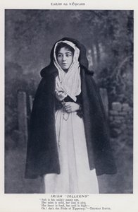 Irish "Colleens" (b/w photo) 作者 卡尔·卡洛维奇·皮拉茨基