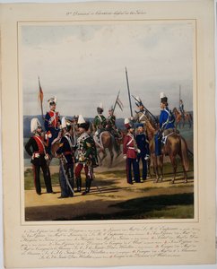 1867年第二后卫骑兵师 作者 卡尔·卡洛维奇·皮拉茨基