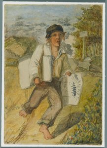 报纸男孩，1864年（wc黑人媒体透支）