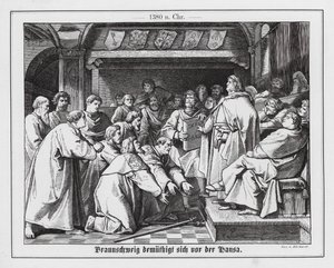 不伦瑞克恳求重新加入汉萨同盟 作者 卡尔·路德维希·阿道夫·埃哈特