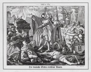 条顿骑士团攻占考纳斯 作者 卡尔·路德维希·阿道夫·埃哈特