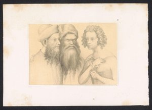 Susanna en de ouderen
十五世纪荷兰大师的素描和研究作品。根据保存在柏林皇家图书馆的原作绘制（系列名称） 作者 普鲁伊斯韦滕沙彭学院