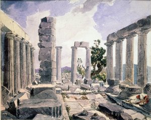 《Vue du Temple d