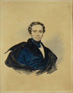 费奥多尔·费奥多罗维奇·哥利森伯爵的肖像1794-1854，1833年 作者 Karl Pavlovich Bryullov