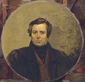 作者肖像瓦西里·伊万诺维奇·奥尔洛夫1792-1860，1836年 作者 卡尔·巴甫洛维奇·布留洛夫
