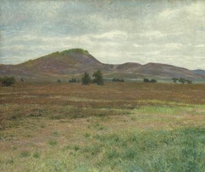 哈尔堡附近的风景（布面油画） 作者 卡尔·威廉·亚瑟·伊利斯