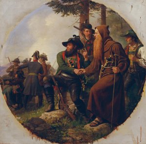 1809 年伊瑟尔山战役 作者 卡尔·冯·布拉斯