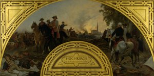 1758 年对霍赫基希的袭击 作者 卡尔·冯·布拉斯