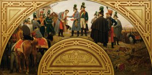 1813 年莱比锡战役 作者 卡尔·冯·布拉斯