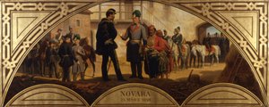 1849 年诺瓦拉战役后的插曲 作者 卡尔·冯·布拉斯