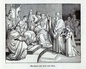 比阿特丽斯（Beatrice）进入国会，1882年 作者 卡斯珀·奥特尔