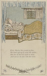 Elsie Marley has grown so fine (colour litho) 作者 凯特（后）格林纳威