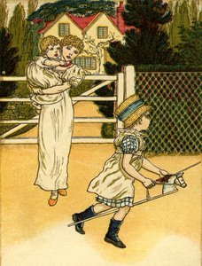 骑公马图解 作者 凯特·格林威（Kate Greenaway）