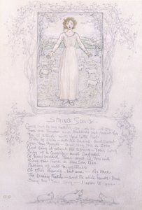 春歌 作者 凯特·格林威（Kate Greenaway）