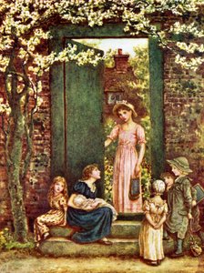 凯特格林纳威打开门 作者 凯特·格林威（Kate Greenaway）