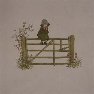 思考，来自 "儿童生活的一天"。 作者 凯特·格林威（Kate Greenaway）