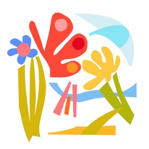 狂喜，2023 年（原纸拼贴数码插画）