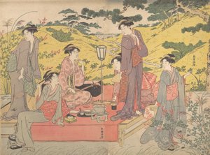 哈吉德拉的野餐聚会，18世纪末至19世纪初。