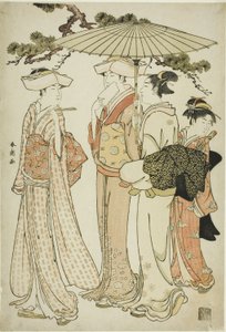 外出散步 作者 胜川俊町