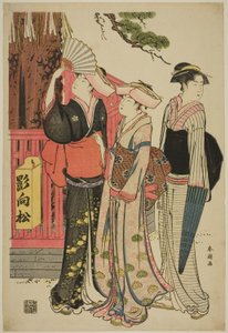 神圣松树下的三个女人 作者 胜川俊町