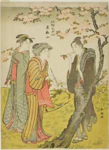 都营山，选自 "江户五山 "系列 作者 胜川俊町