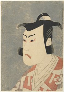 Bando_ Hikosaburo_ III作为Kudo_ Suketsune，1794年 作者 胜川俊英