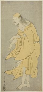 小野江松介一世在《菊之园》中饰演 "鬼之名取"。 作者 胜川俊英