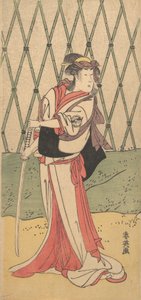 濑川贵之，在女性角色中，1762-1819。 作者 胜川俊英