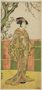饰演不明角色的演员泽村玉柄 作者 胜川俊英
