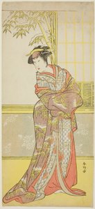 演员 佐野川市松三世 可能在 "歌妓的